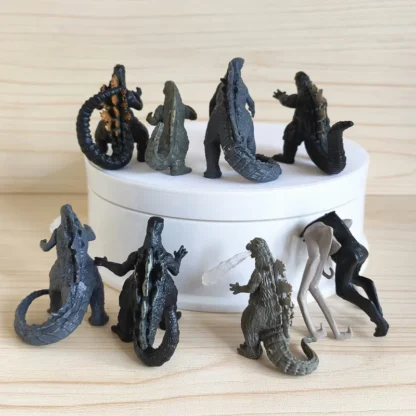 8pcs/set Godzilla 4th Generations Mini PVC Action Figure Collectible Model Toy 5cm - Image 3