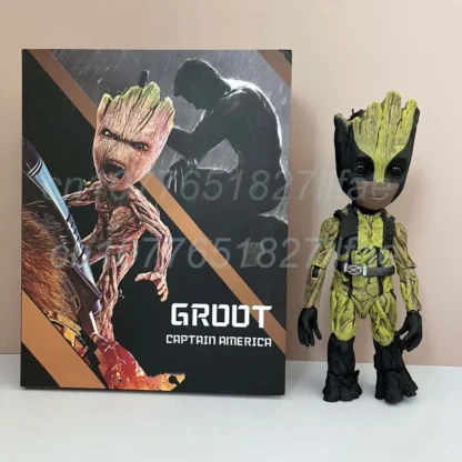 Guardians Of The Galaxy Treeman Groot Cos Wolverine Deadpool Action Figure Model Toys Joint Movable Birthday Gift Room Decor - Image 6