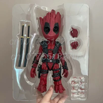 Guardians Of The Galaxy Treeman Groot Cos Wolverine Deadpool Action Figure Model Toys Joint Movable Birthday Gift Room Decor - Image 4