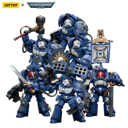 Warhammer 40K 1/18 Action Figures Ultramarines Terminators Sergeant Bellan Andrus Acastian Caesaran Sergeant Terconon