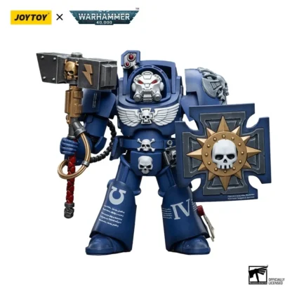 Warhammer 40K 1/18 Action Figures Ultramarines Terminators Sergeant Bellan Andrus Acastian Caesaran Sergeant Terconon - Image 2