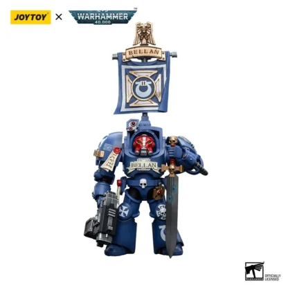 Warhammer 40K 1/18 Action Figures Ultramarines Terminators Sergeant Bellan Andrus Acastian Caesaran Sergeant Terconon - Image 5