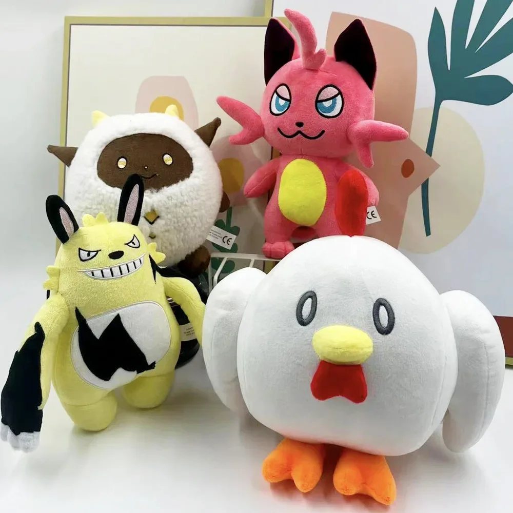 Palworld Plush Toy Chikipi Tanzee Cattiva Lamball Chillet Grizzbolt Vanwyrm Teafant Lifmunk Stuffed Dolls Xmas Cosplay Plushies