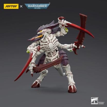 JOYTOY Warhammer 40K Action Figure Tyranids Hive Fleet Leviathan Tyranid Warrior with Boneswords 1:18 Scale Anime Model Toy Gift - Image 4