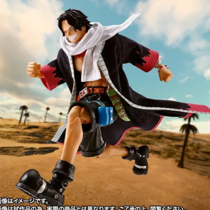 Bandai S.H.Figuarts SHF ONE PIECE PORTGAS.D.ACE SABO Luffy Model Kit Action Figures Model Toy Gift for Children - Image 4