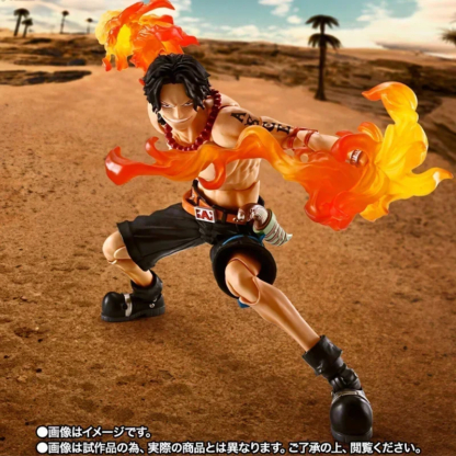 Bandai S.H.Figuarts SHF ONE PIECE PORTGAS.D.ACE SABO Luffy Model Kit Action Figures Model Toy Gift for Children - Image 3