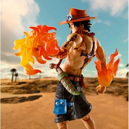 Bandai S.H.Figuarts SHF ONE PIECE PORTGAS.D.ACE SABO Luffy Model Kit Action Figures Model Toy Gift for Children - Image 2