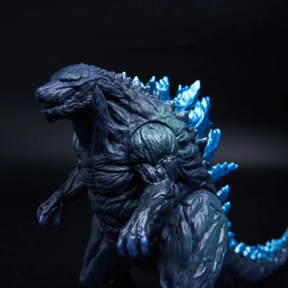 18CM Godzilla VS King Kong 3 Head Drago King Ghidorah Gorilla Godzilla Soft Glue Action Figure Collection Toy - Image 2