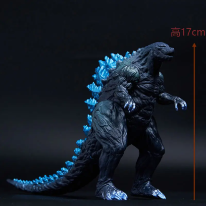 18CM Godzilla VS King Kong 3 Head Drago King Ghidorah Gorilla Godzilla Soft Glue Action Figure Collection Toy - Image 3