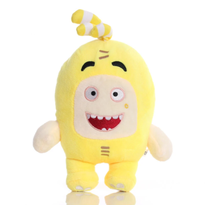 18cm/22cm Oddbods Plush Toy Fuse Pogo Bubbles Slick Zeke Jeff Plushies Stuffed Doll Cartoon Figure Gift for Kids Fans Birthday - Image 2