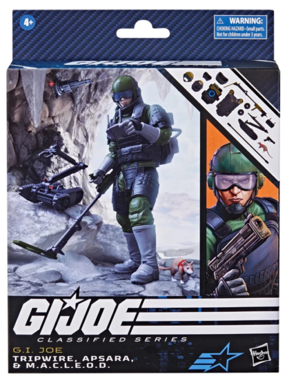 G.I. Joe GI JOE Classified Series 6" 078 Deluxe Tripwire Apsara MACLEOD Action Figure Model Toy Collection Hobby Gift - Image 2