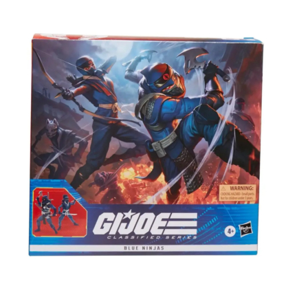 Hasbro G.I. Joe GI JOE Classified Series 6" 051 Blue Ninjas 2-Pack Action Figure Model Toy Collection Hobby Gift - Image 2