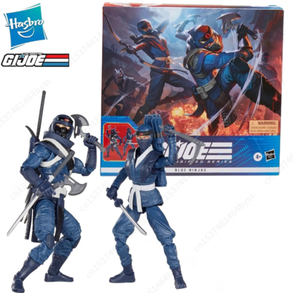 Hasbro G.I. Joe GI JOE Classified Series 6" 051 Blue Ninjas 2-Pack Action Figure Model Toy Collection Hobby Gift