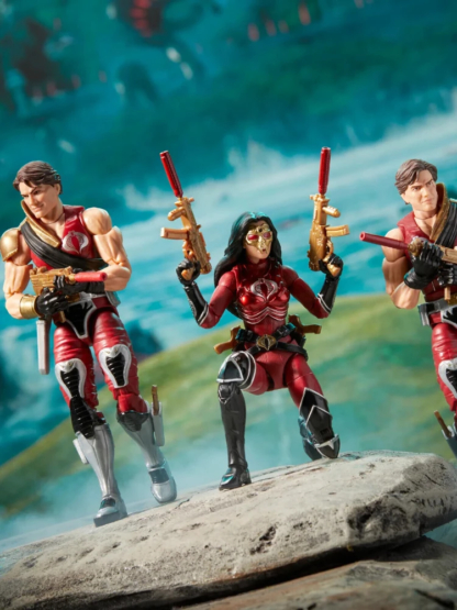 In Stock G.I. Joe GI Joe Classified Series 6" 082 Crimson Strike Team Baroness Tomax Xamot Action Figure Model Toy Hobby Gift - Image 6