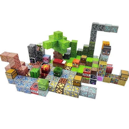 10/100/200/300PCS Multiple Scenes Magnetic Building Blocks OPEN-ENDED TOYS Build 3D Mag-world for Boys and Girls Christmas Gift - Image 6