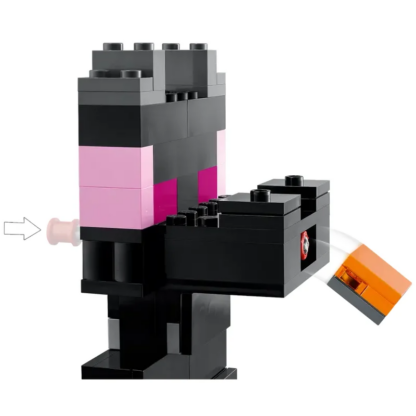 Compatible Bricks Sets MC My DIY World Series Building Blocks The End Arena Enderman Children's Holiday Gifts Assembling Toys - Image 6