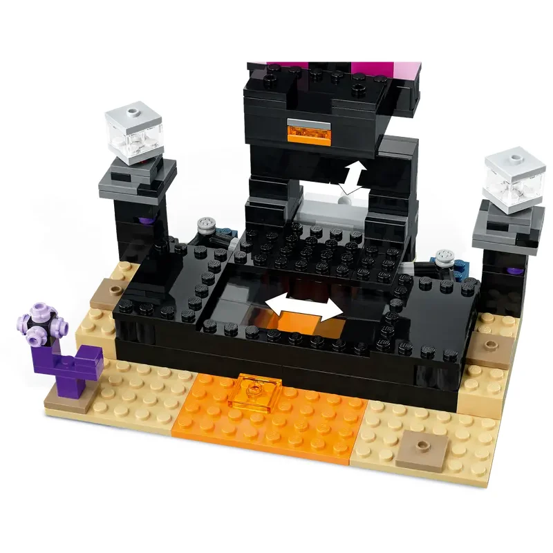 Compatible Bricks Sets MC My DIY World Series Building Blocks The End Arena Enderman Children's Holiday Gifts Assembling Toys