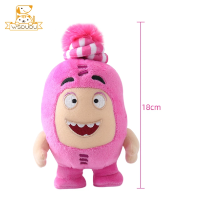 Kawaii Oddbods Fuse Bubbles Newt Pogo Slick Jeff Zee Plush Stuffed Toys Cute Cartoon Anime Mini Dolls Soft Pillow Kid Child Gift - Image 6