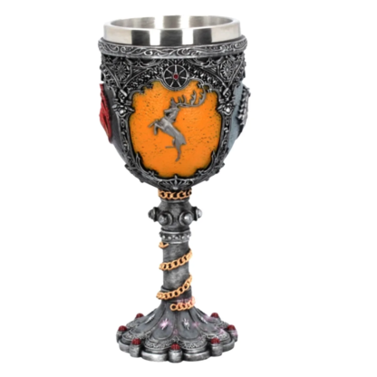 Medieval Dragon Skull Beer Mugs Stainless Steel Resin Viking Red Wine Goblet Medieval Wine Cups Coffeeware teaware